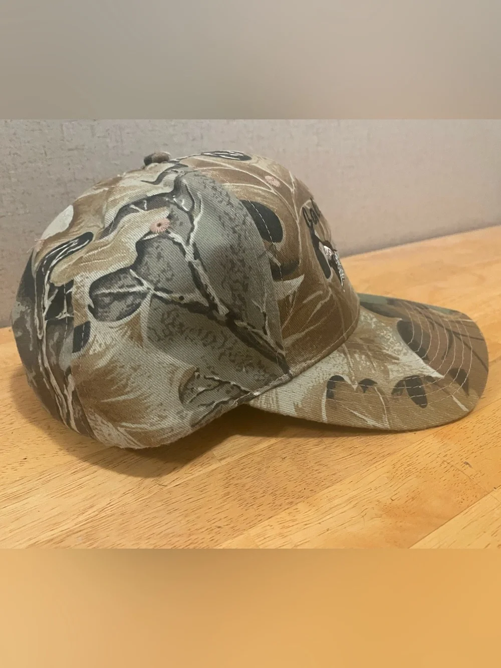 Vintage Camo California Hunter Education Ball Cap Quail
